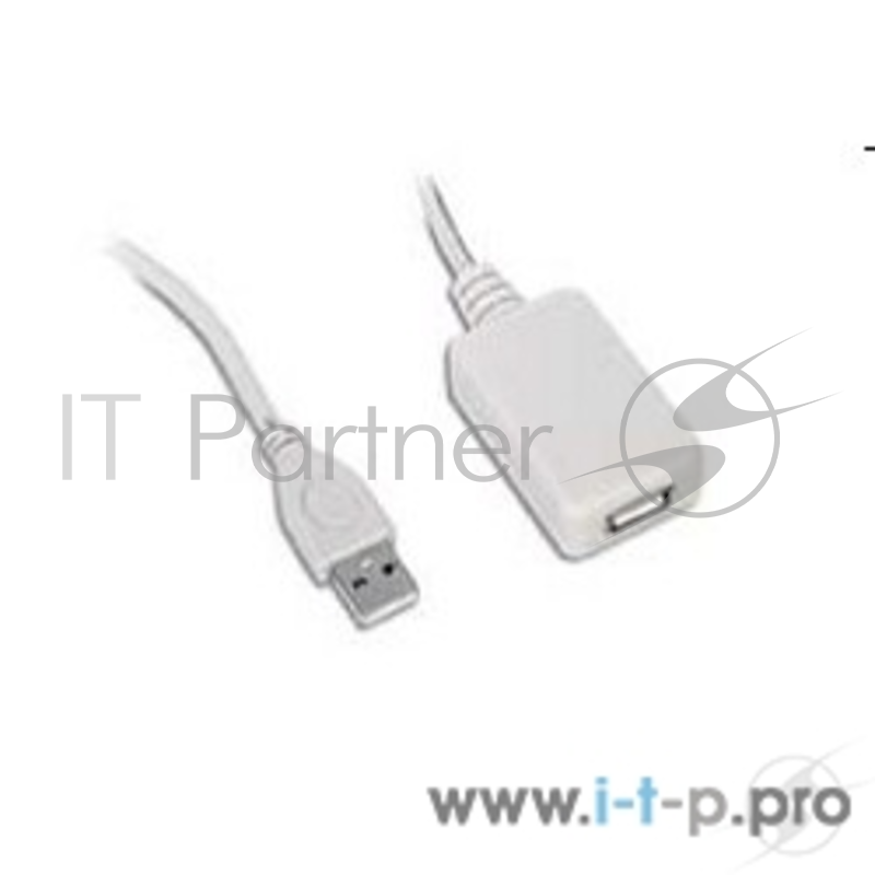 Кабель Gembird UAE016 USB 2.0 кабель удлинительный !!!Активный!!! 4.5м AM/AF