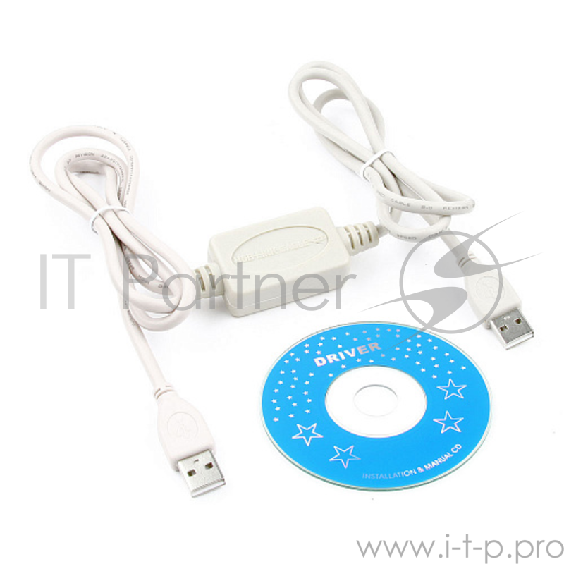 Кабель Cable USB2.0 Link AmAm 1,8m, Gembird -USB2.0 Link для связи 2х компьютеров по USB