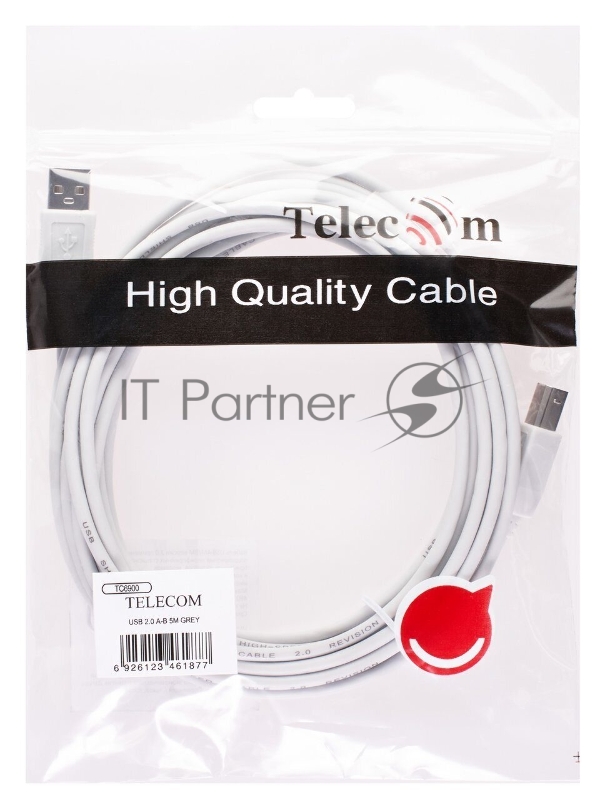 Кабель USB2 AM-BM 5M TC6900-5.0M TELECOM
