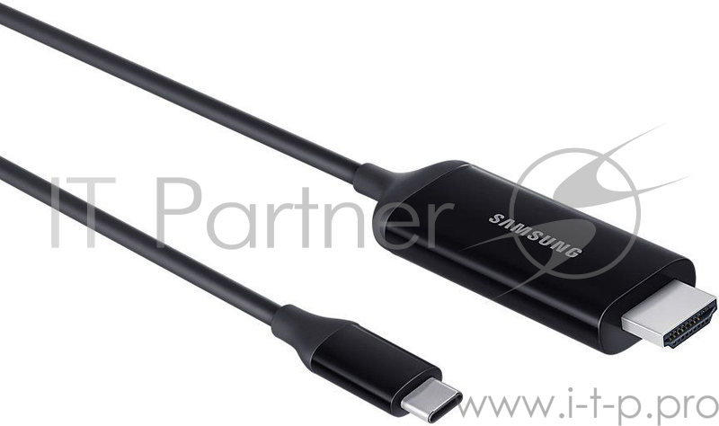 Кабель Samsung DeX EE-I3100FBRGRU USB Type-C HDMI 1.38м черный (упак.:1шт)