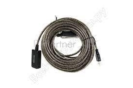 Кабель USB2.0-repeater, удлинительный активный <Am-->Af> 15м, Telecom <TUS7049-15M>