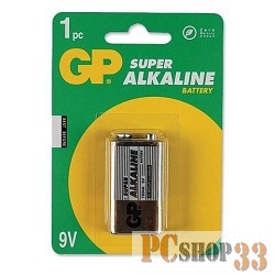 Батарейка GP 1604A-5CR1 10/200 (1 шт. в уп-ке) крона