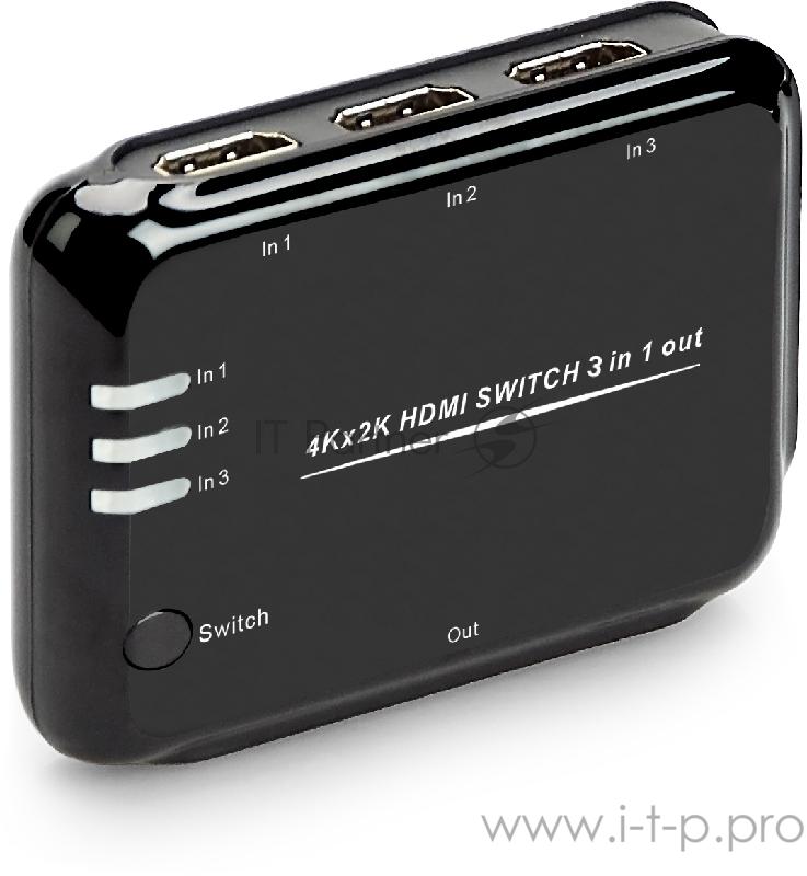 Greenconnect Переключатель HDMI 3 к 1 серия Greenline Greenconnect Переключатель HDMI 3 к 1 серия Greenline