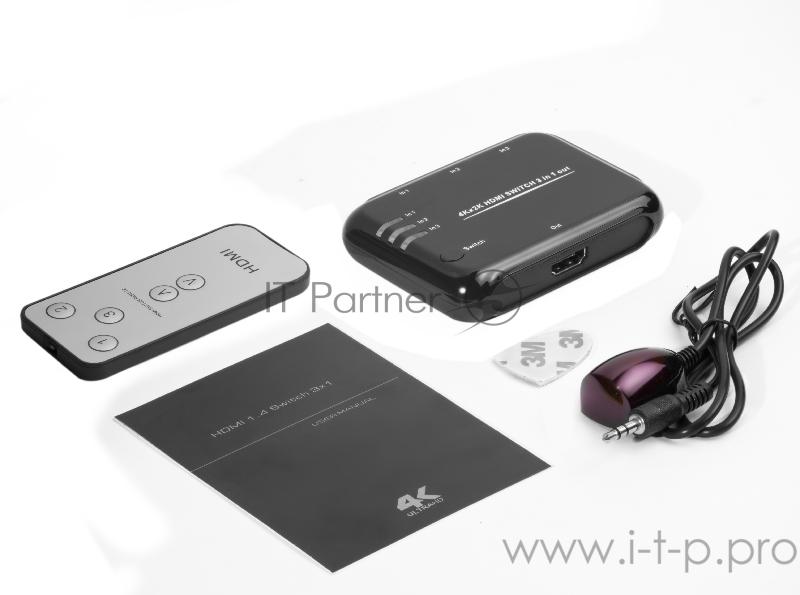 Greenconnect Переключатель HDMI 3 к 1 серия Greenline Greenconnect Переключатель HDMI 3 к 1 серия Greenline