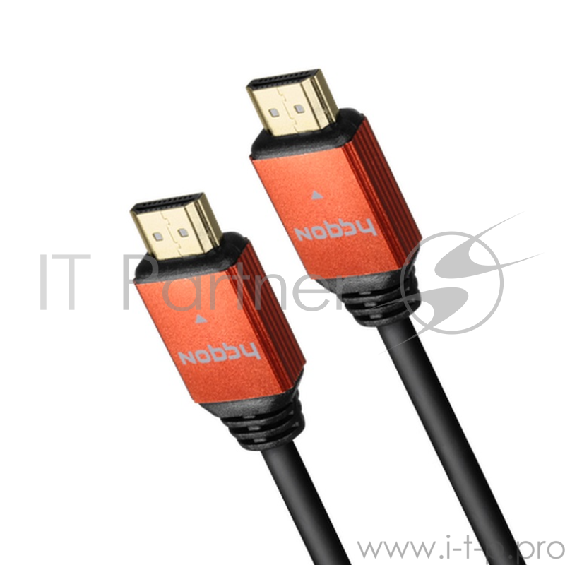 Кабель HDMI-HDMI Nobby Comfort v2.0, 1,5 м., NBС-HC-15-01
