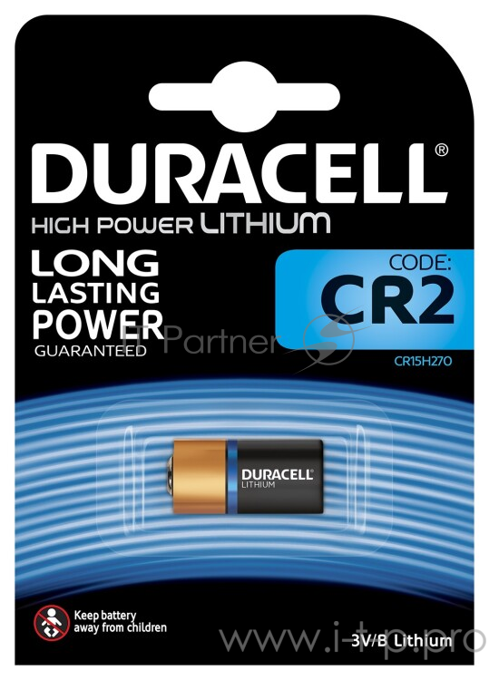 Батарейка Duracell CR2 ULTRA (10/50/6050)
