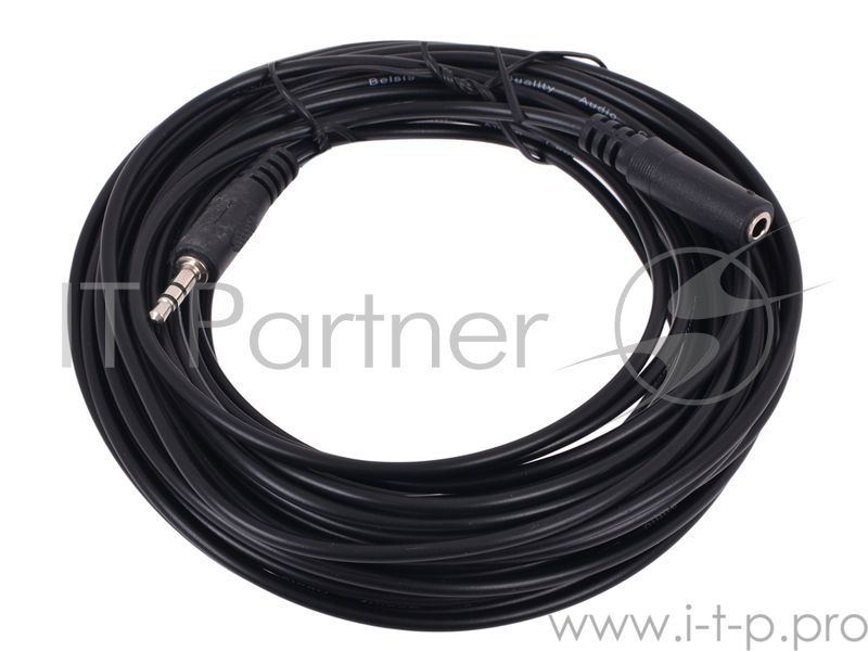 Кабель удлинитель Audio Jack 3.5M/3.5F Belsis Sparks 10m