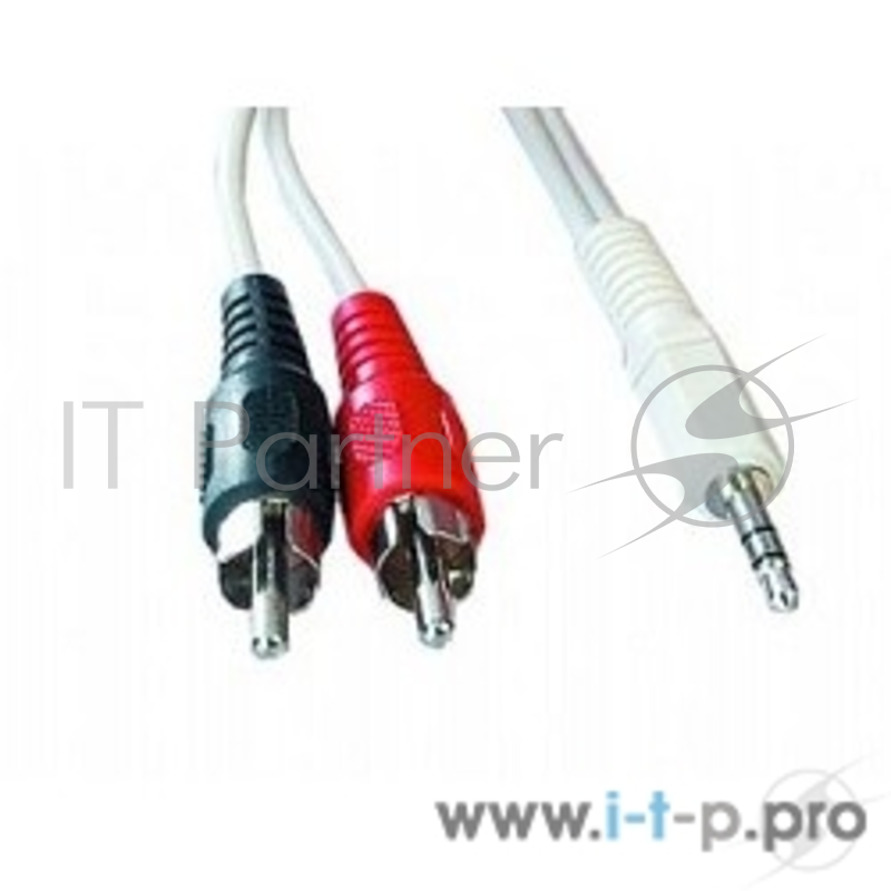 Кабель аудио Gembird, джек3.5 / 2xRCA, 15м CCA-458-15M