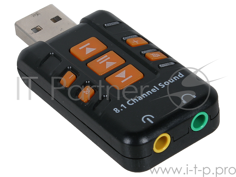 Оборудование USB ORIENT AU-01PL USB адаптер для микрофона и наушников