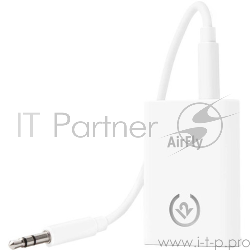 Адаптер Twelve South AirFly для беспроводных наушников. Интерфейс 3,5mm AUX. Цвет белый.