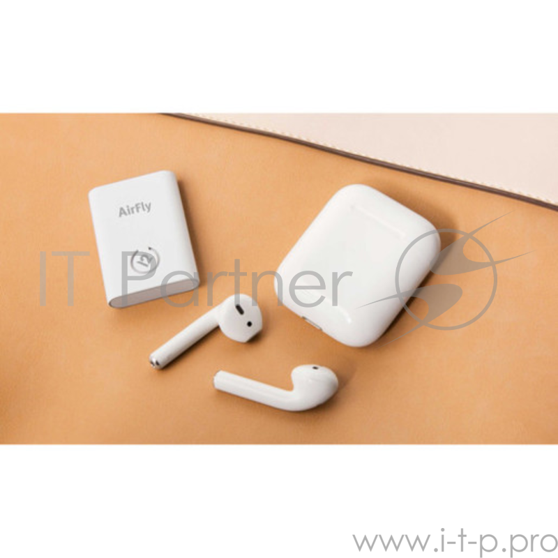 Адаптер Twelve South AirFly для беспроводных наушников. Интерфейс 3,5mm AUX. Цвет белый.