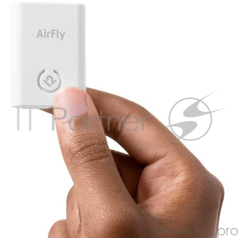 Адаптер Twelve South AirFly для беспроводных наушников. Интерфейс 3,5mm AUX. Цвет белый.