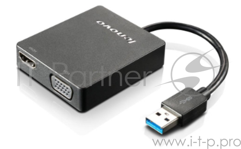 Адаптер Lenovo Universal USB 3.0 to VGA/HDMI Adapter