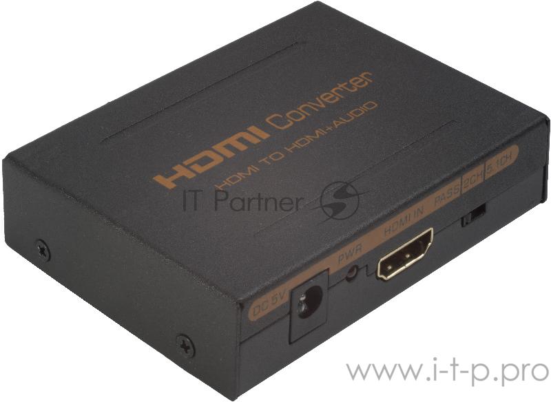 Масштабатор Greenconnect HDMI с разделением звука SPDIF+FL/FRF серия Greenline