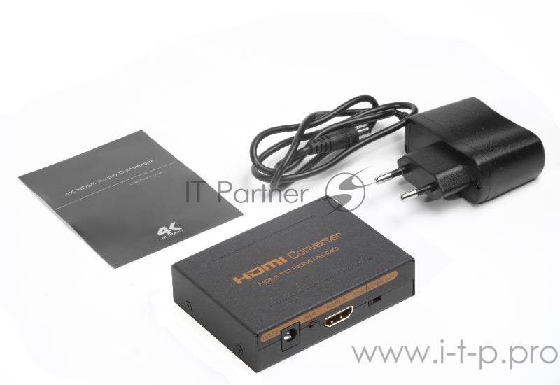 Масштабатор Greenconnect HDMI с разделением звука SPDIF+FL/FRF серия Greenline