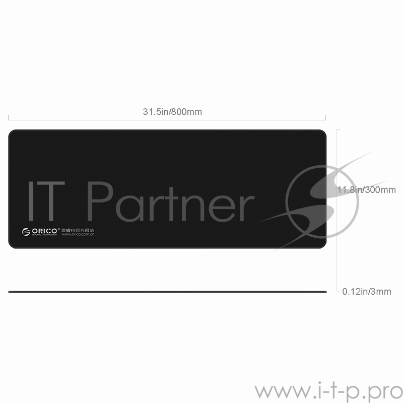 Коврик для мыши Orico MPS8030 (черный)