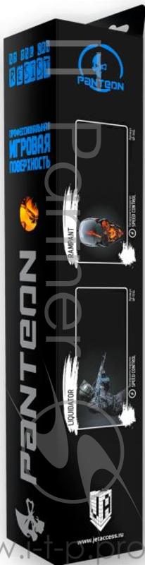 Коврик для мыши игровой Jet.A Panteon GP-15SL LIQUIDATOR большая (Speed Cont,800x350x3)