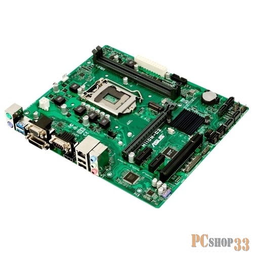 Материнская плата ASUS H110M-C2/CSM RTL {Socket 1151, iH110, 2*DDR4, PCI-E, SATA 6Gb/s, M.2, ALC887 8ch, GLAN, USB3.0, COM, D-SUB + DVI-D + HDMI, mATX}