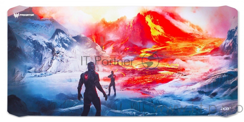 Acer Predator Magma Battle XXL size Игровой коврик для мыши (930 x 450 x 3 mm, каучук, тканый материал (AEGIS), NP.MSP11.00C)