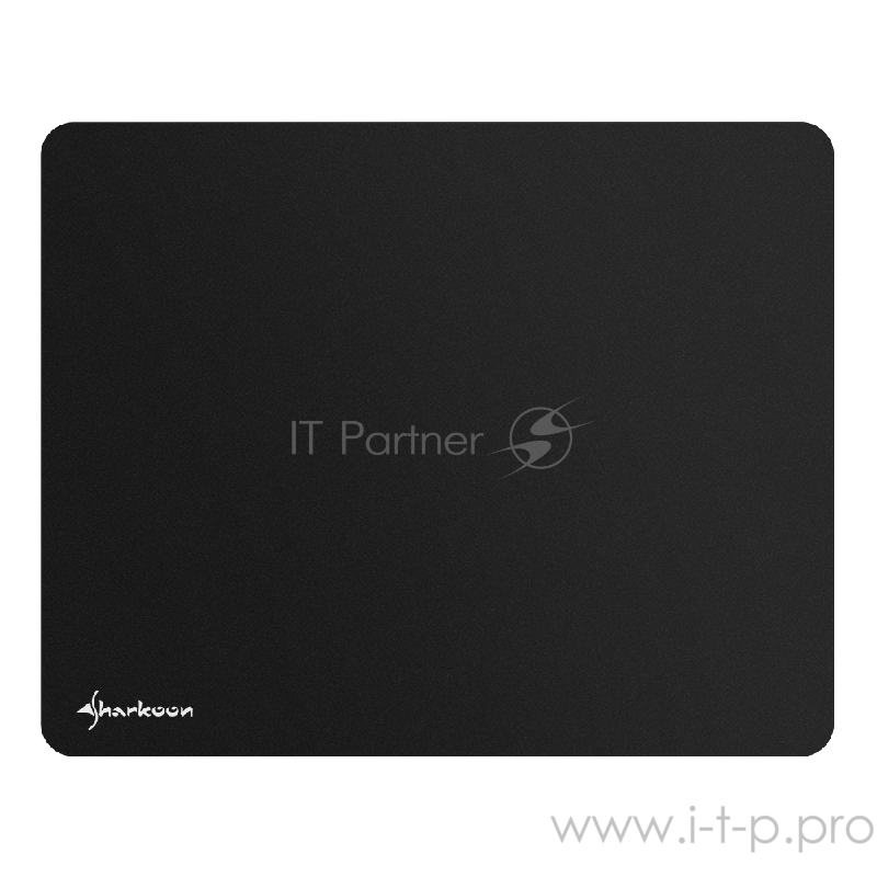 Игровой коврик для мыши Sharkoon 1337 XL чёрный (444 x 355 x 2,4 мм, текстиль, резина)