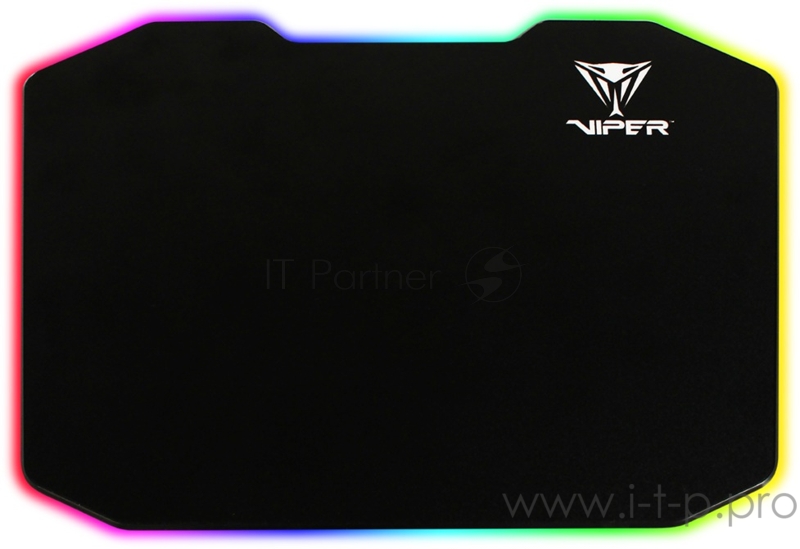 Игровой коврик для мыши Patriot Viper LED mouse pad (354 x 243 x 6 мм, RGB подсветка, USB, полимер, резина)
