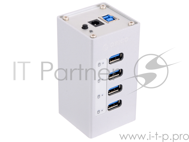 USB-концентраторы ORICO A3H4-SV USB-концентратор ORICO A3H4 (серебряный)