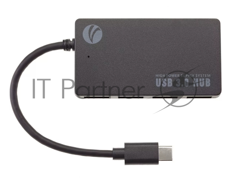 Концентратор (Хаб) USB3.1 Type-CM --> 4*USB3.0 (F) VCOM <с>