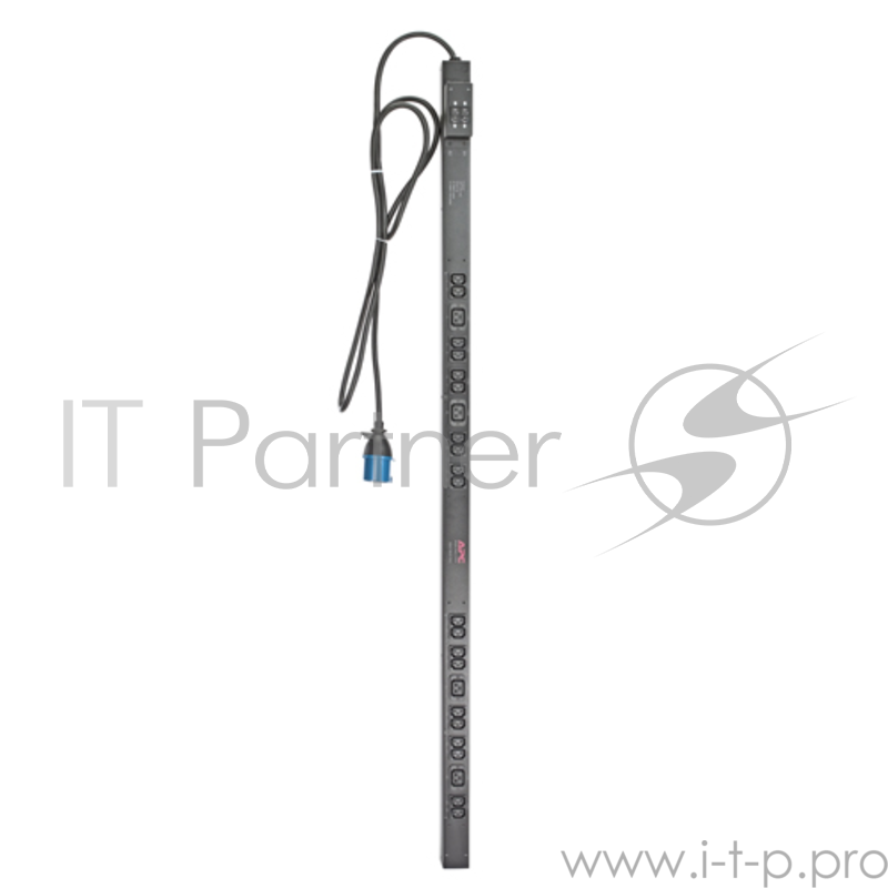Блок распределения питания APC Rack PDU, Basic, Zero U, 32A, 230V, (20)C13 & (4)C19 AP7553