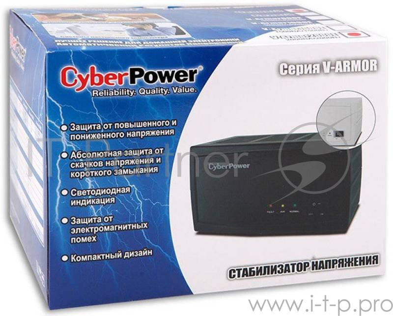 Стабилизатор напряжения CyberPower AVR 2000E