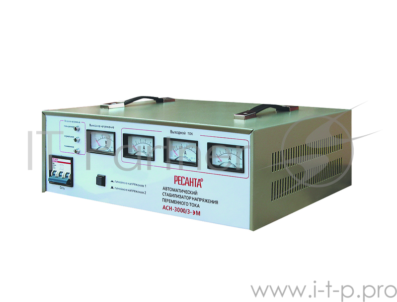 Стабилизатор трехфазный АСН- 3 000/3 Ресанта