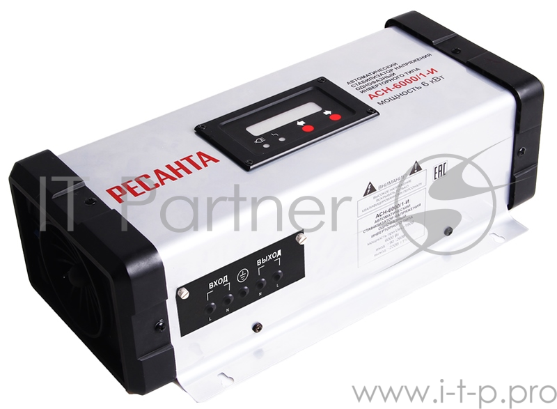 Стабилизатор АСН-6000/1-И (инверторного типа) Ресанта