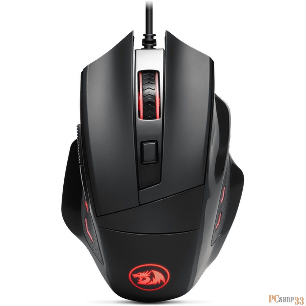 Мышь Redragon Phaser 75169 {Проводная игровая мышь, оптика,6кнопок,1000-3200dpi}