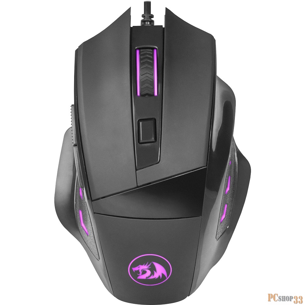 Мышь Redragon Phaser 75169 {Проводная игровая мышь, оптика,6кнопок,1000-3200dpi}