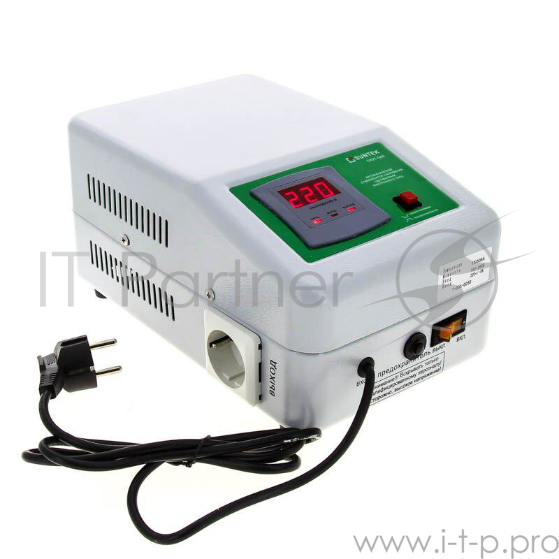 Стабилизатор напряжения SUNTEK SR1500 1500ВА