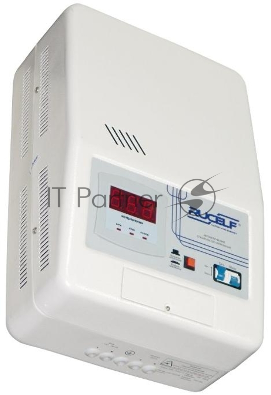 Стабилизатор RUCELF SRW-12000-D однофазный, цифровой 220В 12000ВА вх.:130-270В НАСТЕННЫЙ