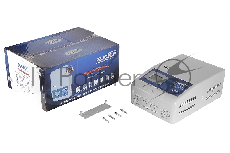 Стабилизатор RUCELF SRW.II-12000-L однофазный, цифровой 220В 10000Вт вх.:110-275В НАСТЕННЫЙ