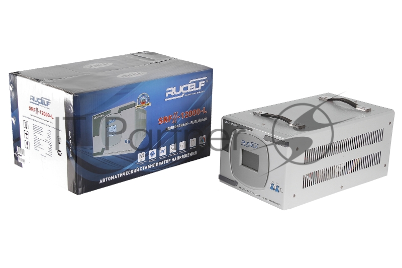 Стабилизатор RUCELF SRF.II-12000-L однофазный, цифровой 220В 10000Вт вх.:90-270В