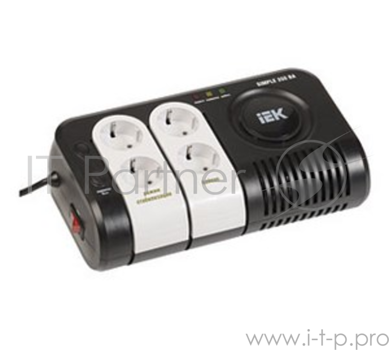 Стабилизатор напряжения IEK Simple 1,5кВА однофазный 220В 1500Вт