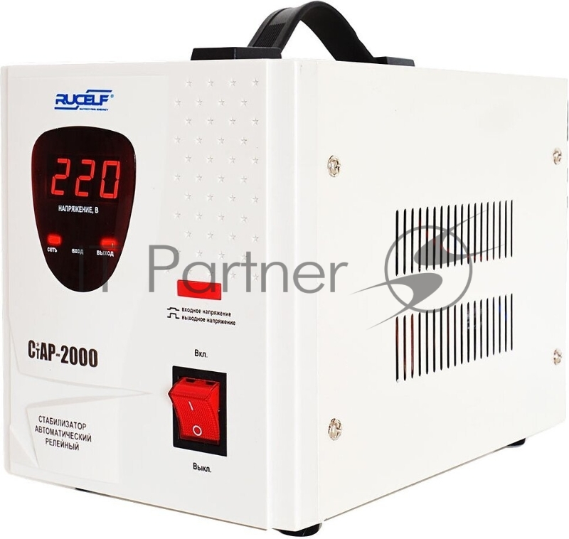Стабилизатор СТАБИК СтАР-2000 однофазный, цифровой 220В 2000ВА вх.:140-270В