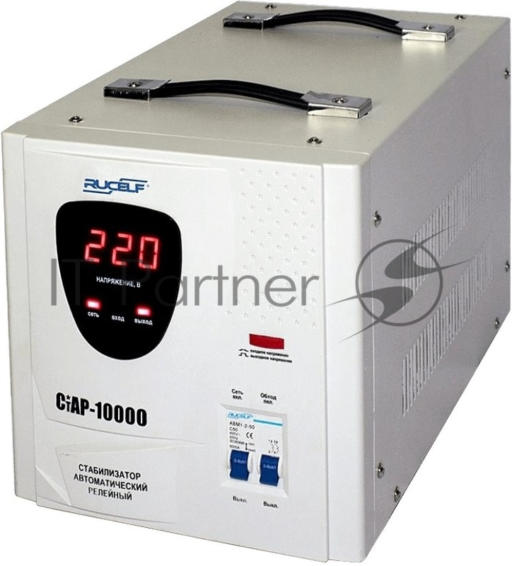 Стабилизатор СТАБИК СтАР-10000 однофазный, цифровой 220В 10000ВА вх.:140-270В