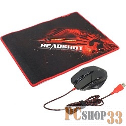 Мышь A4Tech Bloody V7M71 черный оптическая (3200dpi) USB игровая (7but) V7M+B-071