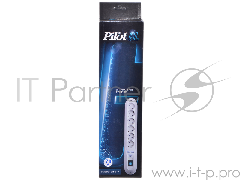 Сетевой фильтр ZIS Фильтр Pilot - GL {5 евро, 1 росс.} 7м