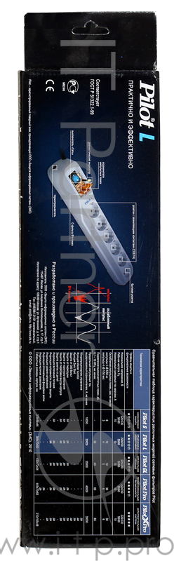 Сетевой фильтр ZIS Фильтр Pilot - L {5 евро, 1 росс.} 1.8 м (v. 3.5)