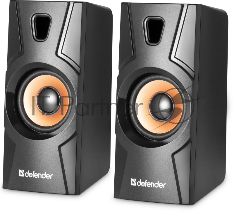 Колонки Defender Aurora S8 черный, 8 Вт, питание от USB Акустическая 2.0 система 65408