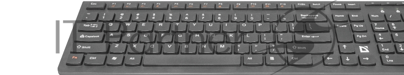 Клавиатура Defender UltraMate SM-535 RU 45535 {Беспроводная клавиатура, черный, мультимедиа}