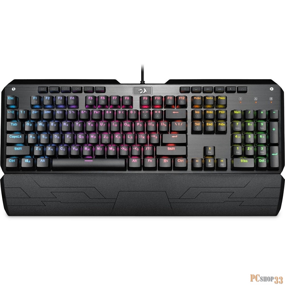 Клавиатура Redragon Indrah RU 70449 {Механическая клавиатура, RGB подсветка, FullAnti-Ghost}