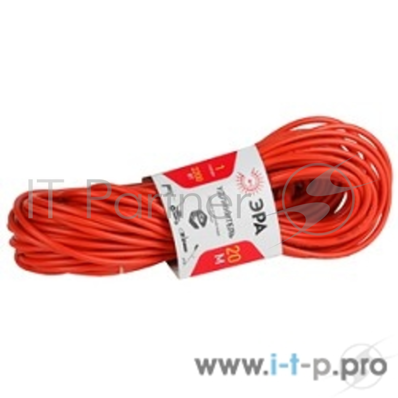 Удлинители на катушке,на рамке и в бухте ЭРА UP-1-2x1.0-20m Удлин-ль силов бухта без заземл. 20м 1гн 2х1мм2