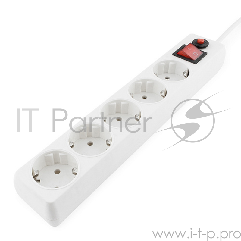 Сетевой фильтр Гарнизон ЕНLW-4 0,5 м 5 розеток белый