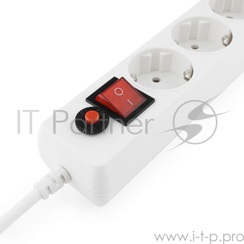 Сетевой фильтр Гарнизон ЕНLW-4 0,5 м 5 розеток белый