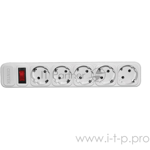 Сетевой фильтр Centek СТ-8900-5-3,0 White